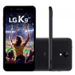 Ficha técnica e caractérísticas do produto Smartphone LG K9 X210BMW 16 GB, Tela 5.0, Câmera 8MP,Tv,Dual Chip, 4G, Processador Quad Core - Preto