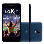 Ficha técnica e caractérísticas do produto Smartphone LG K9 X210BMW 16 GB, Tela 5.0, Câmera 8MP,Tv,Dual Chip, 4G, Processador QuadCore - Indigo