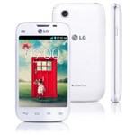 Ficha técnica e caractérísticas do produto Smartphone LG L40 Dual D175 Branco com Tela de 3,5”, Dual Chip, Tv Digital, Android 4.4, Câmera 3MP, 3G, Wi-Fi, Rádio FM e Bluetooth