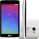 Ficha técnica e caractérísticas do produto Smartphone LG Leon Dual Chip Desbloqueado Android 5.0 Lollipop Tela 4.5" 8GB 3G Câmera 5MP TV Digital - Branco