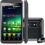 Smartphone LG Optimus 3D P920 Desbloquedo Vivo Preto - GSM, Android, Processador Dual Core 1Ghz, Display 4.3 Full Touch ...