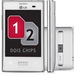 Smartphone LG Optimus L3 E405 Desbloqueado Tim. Branco. Dual Chip - Android 2.3. Processador 600 Mhz. Tela 3.2". Câmera ...