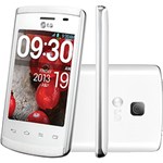 Smartphone LG OpTimus L1 II Desbloqueado Android 4.1 Tela 3" 4GB 3G Wi-Fi Câmera 2MP - Branco