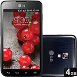 Smartphone LG OpTimus L7 II Desbloqueado Tim Android 4.1 Tela 4.3" 4GB 3G Wi-Fi Câmera 8MP - Preto