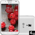 Smartphone LG OpTimus L7 II Dual Chip Desbloqueado Android 4.1 Tela 4.3" 4GB 3G Wi-Fi Câmera 8MP - Branco + Cartão de Me...