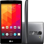 Ficha técnica e caractérísticas do produto Smartphone LG Prime Plus Android Single 8GB Câmera 8MP 4G/Wi-Fi - Titanium