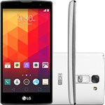 Smartphone LG Prime Plus TV Dual Chip Desbloqueado Android 5.0 Tela 5" 8GB 3G Câmera 8MP - Branco