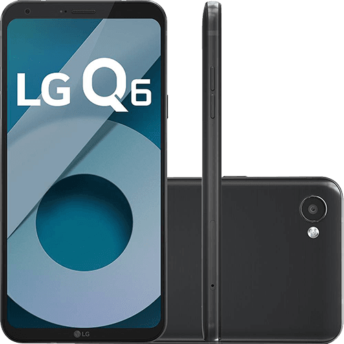 Ficha técnica e caractérísticas do produto Smartphone LG Q6 Dual Chip Android 7.0 Tela 5.5" Full Hd+ Octacore 32GB 4G Câmera 13MP - Preto