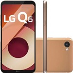 Ficha técnica e caractérísticas do produto Smartphone LG Q6 Rose Gold LGM700TV, Tela de 5.5", 32GB, 13MP