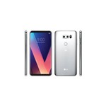 Smartphone LG V30 H930 128GB - Tela 6.0" - Câmera Traseira Dupla 16MP+13MP - Prata