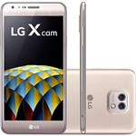 Ficha técnica e caractérísticas do produto Smartphone LG X Cam Dual Chip Android 6.0 Marshmallow Tela 5.2 16GB 4G Câmera 13MP - Dourado