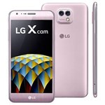 Ficha técnica e caractérísticas do produto Smartphone LG X Cam Rose Gold com Duas Câmeras Traseira, 16GB, Tela de 5.2", Android 6.0, 4G, Processador Octa Core de 1.1 GHz e 2GB de RAM