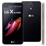Ficha técnica e caractérísticas do produto Smartphone LG X Screen Preto com 16GB, Tela de 4.9" + 0,23", Android 6.0, 4G, Câmera 13MP e Processador Quad Core de 1.2 GHz