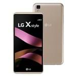 Ficha técnica e caractérísticas do produto Smartphone Lg X Style Dourado com 16Gb, Tela de 5.0", Câmera 8Mp, Andr...