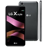 Ficha técnica e caractérísticas do produto Smartphone LG X Style Titânio com 16GB, Tela de 5.0", Câmera 8MP, Android 6.0, 4G, Processador Quad Core de 1.3 GHz e 1.5GB de RAM