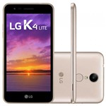 Ficha técnica e caractérísticas do produto Smartphone LG X230DSV K4 Lite Dourado 8GB