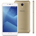 Ficha técnica e caractérísticas do produto Smartphone Meizu M5 Note Dourado 5.5" Octacore 3GB + 32GB Dual SIM 4G Leitor Biométrico