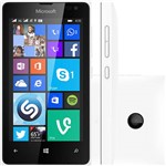 Smartphone Microsoft Lumia 435 DTV Dual Chip Desbloqueado Windows Phone 8.1 Tela 4" 8GB 3G Wi-Fi Câmera 2MP - Branco