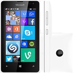 Ficha técnica e caractérísticas do produto Smartphone Microsoft Lumia 435 DTV Dual Chip Desbloqueado Windows Phone 8.1 Tela 4" 8GB 3G Wi-Fi Câmera 2MP - Branco