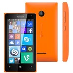 Ficha técnica e caractérísticas do produto Smartphone Microsoft Lumia 435 Dual DTV Laranja com Windows Phone 8.1, Tela 4", TV Digital, Dual Chip, 3G, Câm. 2MP e Processador Dual Core de 1.2 GHz