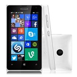 Ficha técnica e caractérísticas do produto Smartphone Microsoft Lumia 435 Dual SIM Branco