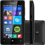 Smartphone Microsoft Lumia 532 Dual Chip Desbloqueado Windows 8.1 Tela 4" 8GB 3G Câmera 5MP- Preto