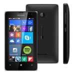 Ficha técnica e caractérísticas do produto Smartphone Microsoft Lumia 532 Preto com Windows Phone 8.1, Dual Chip, Tela 4", 3G, Câmera 5MP e Processador Quad Core de 1.2 GHz - Tim