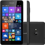 Smartphone Microsoft Lumia 535 Dual Chip Desbloqueado Windows Phone 8.1 Tela 5" 8GB 3G Wi-Fi Câmera 5MP Preto