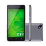 Ficha técnica e caractérísticas do produto Smartphone Mirage 62S 3g Quad Core 1GB RAM Dual Câmera 2mp+8mp Tela 5" Dual Chip Android 7Cinza