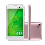 Ficha técnica e caractérísticas do produto Smartphone Mirage 62S Quad Core 1GB RAM Dual Câmera 2mp+8mp Tela 5 Dual Chip Android 7 Rosa