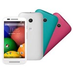Ficha técnica e caractérísticas do produto Smartphone Moto E™ DTV Colors Branco com TV Digital, Dual Chip, Tela de 4.3”, Android 4.4, 3G, Wi-Fi, Câmera 5MP e Duas Capas Coloridas