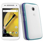 Ficha técnica e caractérísticas do produto Smartphone Moto E™ (2ª Geração) 4G Colors Branco com 16GB, Dual Chip, Câmera 5MP, Tela de 4.5”, Android 5.0, Processador Quad-Core e 3 Motorola Bands