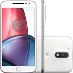 Ficha técnica e caractérísticas do produto Smartphone Moto G 4 Plus, Dual Chip, Android 6.0, Tela 5.5, 32GB, Câmera 16MP, Branco - Motorola