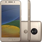 Ficha técnica e caractérísticas do produto Smartphone Moto G 5 Dual Chip Android 7.0 Tela 5 32GB 4G Câmera 13MP - Ouro - Motorola