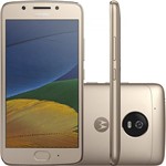 Ficha técnica e caractérísticas do produto Smartphone Moto G 5 Dual Chip Android 7.0 Tela 5 32GB 4G Câmera 13MP Ouro - Motorola