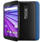 Ficha técnica e caractérísticas do produto Smartphone Moto G™ (3ª Geração) Colors 16GB Preto com Tela de 5'', Dual Chip, Android 5.1, 4G, Câmera 13MP, RAM de 2GB e Processador Quad-Core 1.4GHz