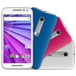 Ficha técnica e caractérísticas do produto Smartphone Moto G™ (3ª Geração) Colors HDTV Branco com Tela de 5'', Dual Chip, Android 5.1, 4G, Câmera 13MP e Processador Quad-Core de 1.4 GHz - Oi