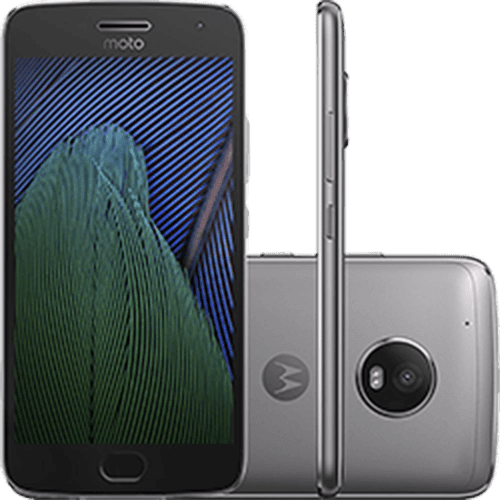 Ficha técnica e caractérísticas do produto Smartphone Moto G5 Plus Dual Chip Android 7.0 Tela 5.2" 32GB 4G Câmera 12MP - Platinum