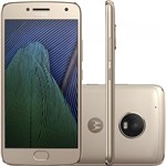 Ficha técnica e caractérísticas do produto Smartphone Moto G5 Plus Ouro, Dual Chip, Android 7.0, Tela 5.2", 32GB, 4G, Câmera 12MP - Motorola