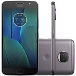 Ficha técnica e caractérísticas do produto Smartphone Moto G5S Plus XT1805 Motorola Dual SIM 32GB Tela 5.5" Dupla Camera Traseira 13MP/8MP- Grafite