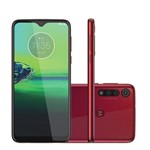 Ficha técnica e caractérísticas do produto Smartphone Moto G8 Play Vermelho Magenta Motorola