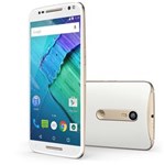 Ficha técnica e caractérísticas do produto Smartphone Moto X Style 32GB XT1572 Branco/Dourado com Tela de 5.7'', Dual Chip, Android 5.1, 4G, Câmera 21MP e Processador Qualcomm Hexa-Core