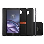 Smartphone Moto Z Power & Sound Edition Dual Chip Android 6.0 Tela 5,5" 64GB Câmera 13MP - Preto