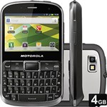 Ficha técnica e caractérísticas do produto Smartphone Motorola Defy Pro XT560 Prata Android 3G Desbloqueado - Câmera 5MP Wi-Fi GPS
