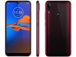 Smartphone Motorola E6 Plus 32GB Rubi 4G 2GB RAM - Tela 6,1” Câm. Dupla + Câm. Selfie 8MP Dual Chip