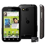 Ficha técnica e caractérísticas do produto Smartphone Motorola Mb525, Preto, Tela de 3.7", 2gb, 5mp