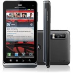 Smartphone Motorola Milestone 3 Desbloqueado Oi Preto - Android 2.3, Processador Dual Core 1GHz, Tela 4", Câmera 8MP, 3G...