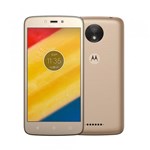 Ficha técnica e caractérísticas do produto Smartphone Motorola Moto C Plus 16GB XT1726 Ouro
