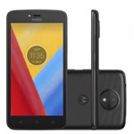Ficha técnica e caractérísticas do produto Smartphone Motorola Moto C Plus 8GB Preto com 4G, Dual-Chip