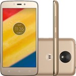 Ficha técnica e caractérísticas do produto Smartphone Motorola Moto C Plus Dual Chip Android 7.0 Tela 5" Quad-Core 16GB 4G Wi-Fi Câmera 8MP - Ouro